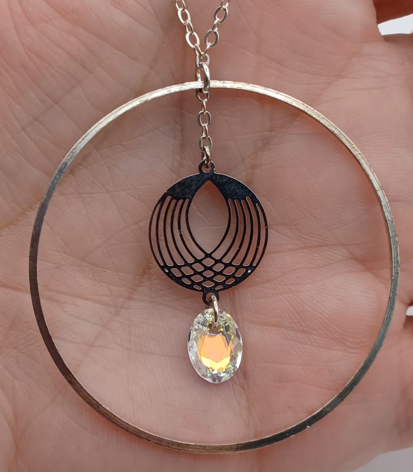 Collier Estampe Ronde