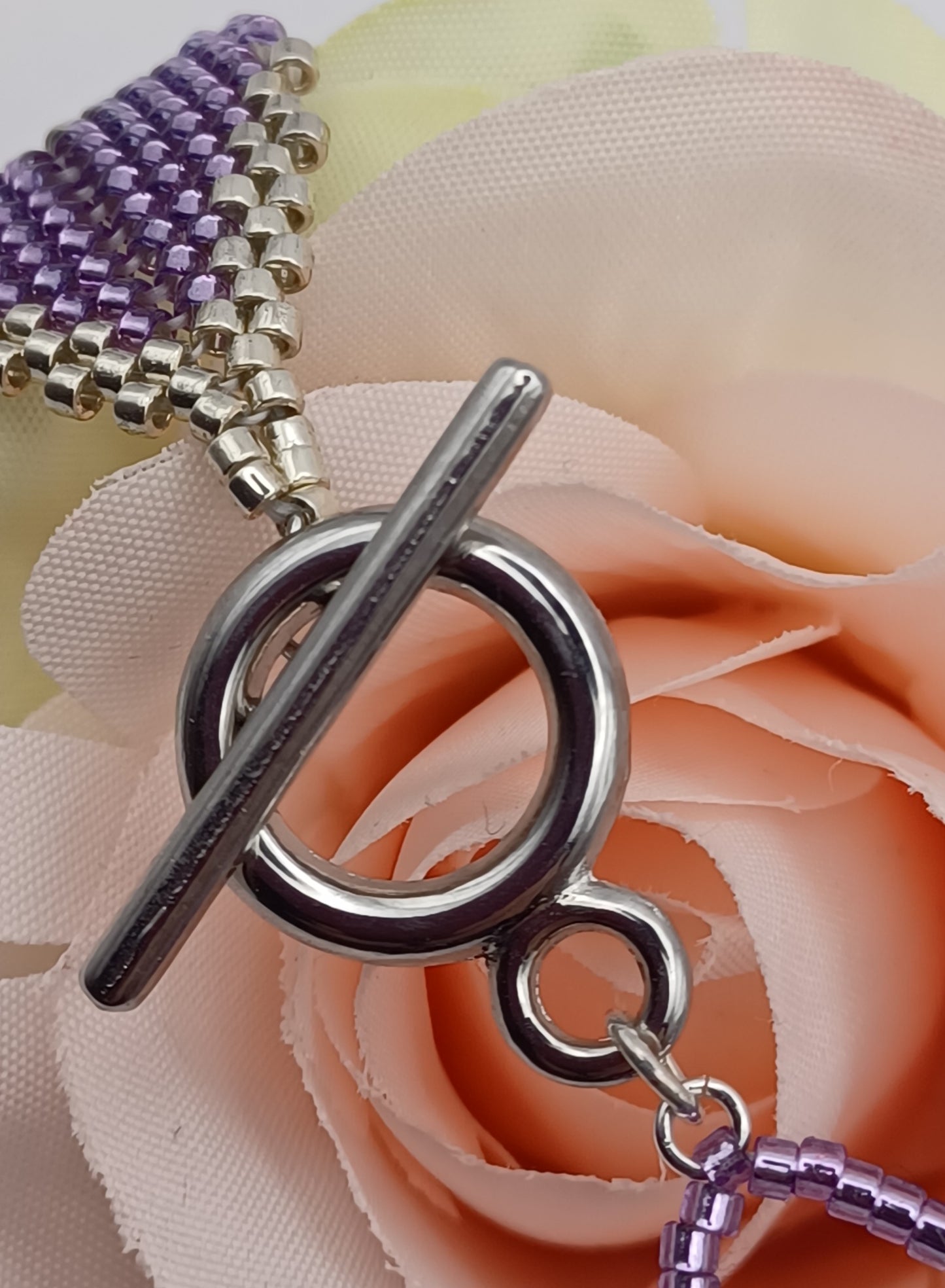 Bracelet Miyuki en Chevron Peyote