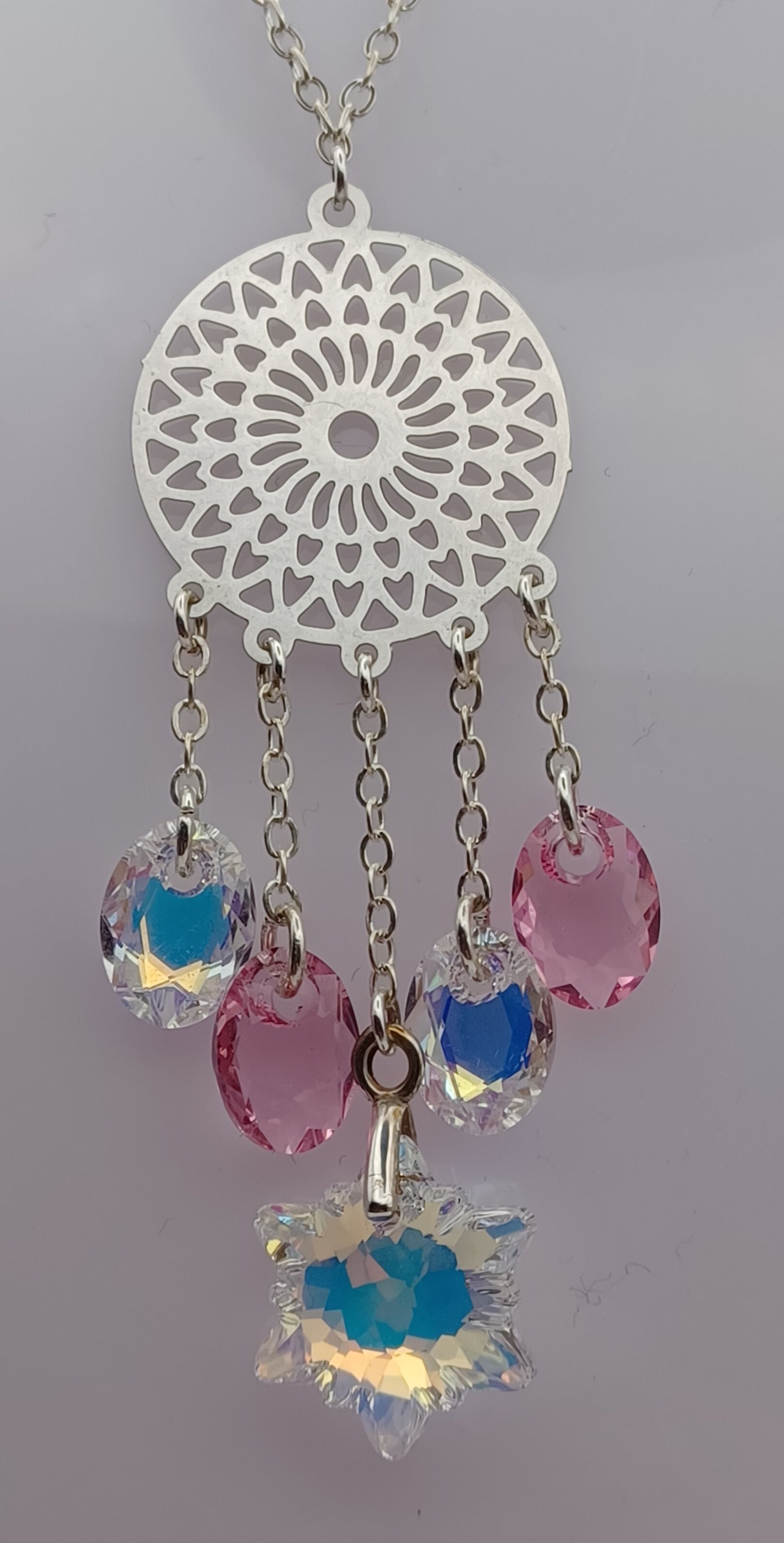 Collier Attrape Rêve Crystal