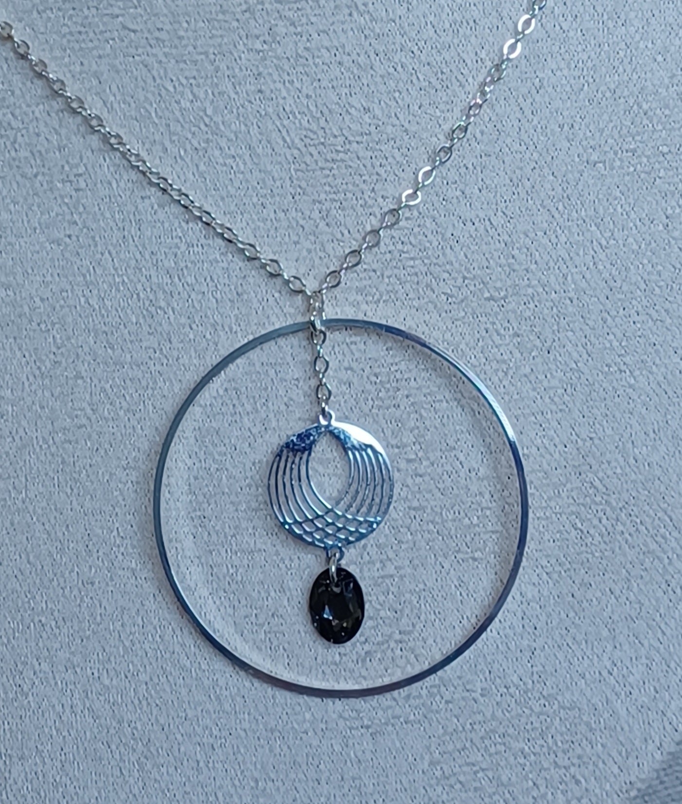 Collier Estampe Ronde
