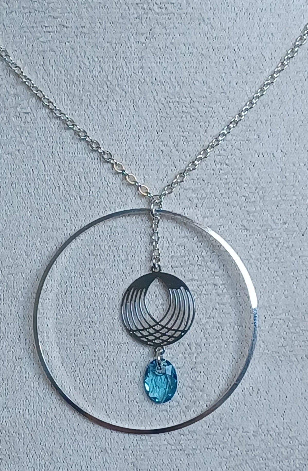 Collier Estampe Ronde