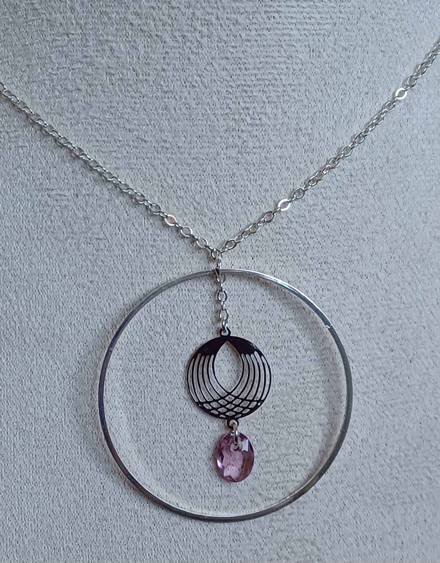 Collier Estampe Ronde