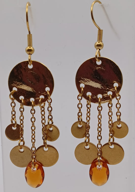 Boucles d'oreilles Rêve Soleil