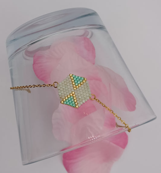 Bracelet Miyuki Hexagonal