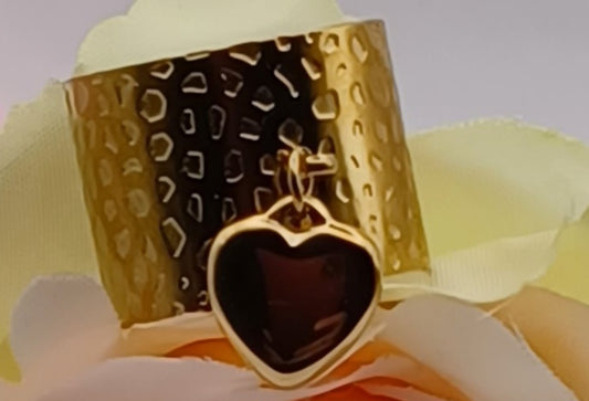 Bague Martelé Cœur