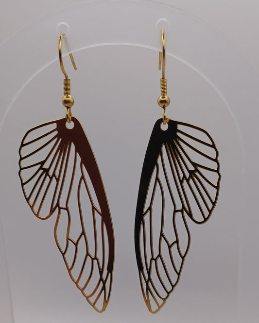 🦋 Boucles d'oreilles Ailes de Papillon – Élégance légère et raffinée